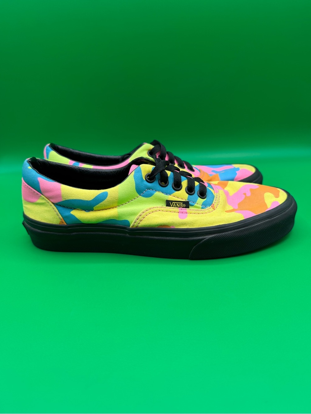 VANS MEN ERA NEON CAMO MULTI CAMO/BI  Shoes Sneakers 721278 SZ 7